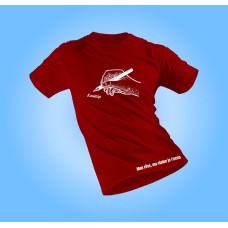 TEE SHIRT COTON ROUGE